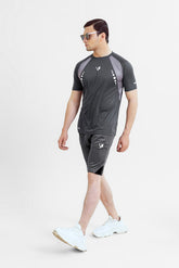 SPRINT FIT SHORT GREY TRACKSUIT - VENARI