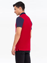 Modern Classic Contrast Panel Polo shirt - VENARI