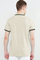 Classic Comfort Tipping Collar Polo Shirt - VENARI