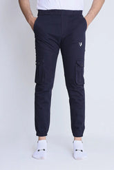 NAVY CARGO TROUSER - VENARI