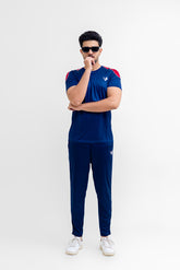 Athlete Pro Navy - Dri Fit Tracksuit