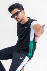 Cozy Fit Black - Dri Fit Tracksuit