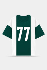 OVERSIZED 77 BOTTLE GREEN T-SHIRT FOR MEN & WOMEN