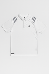 ADI DRI FIT POLO SHIRT - WHITE