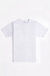 Soft COTTON TEE SHIRT - white