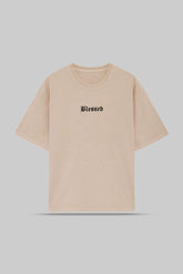 OVERSIZED BEIGE T-SHIRT FOR MEN & WOMEN