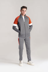Raglan tech Grey - Winter Tracksuit