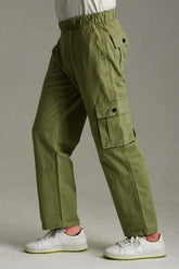 Olive Six Pocket Cargo Pant - VENARI