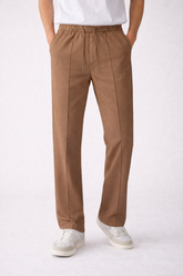 Front Line Loose Bottom Trouser - Brown