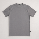 UltraSoft Texture Nylon T-Shirt - Grey