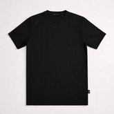 UltraSoft Texture Nylon T-Shirt - Black