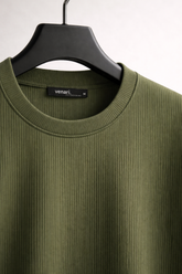 UltraSoft Texture Nylon T-Shirt - Olive
