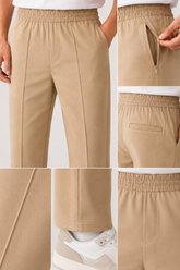 Front Line Loose Bottom Trouser - Beige