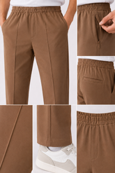 Front Line Loose Bottom Trouser - Brown