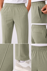 Front Line Loose Bottom Trouser - Sage Olive