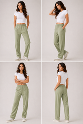 Everyday Comfort Trouser For Women - Light Mint