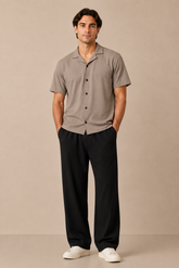 Modern Contrast Combo Set - Brown/Black