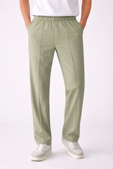 Front Line Loose Bottom Trouser - Sage Olive