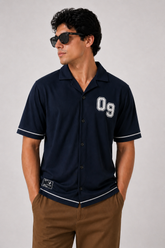 Monaco Relaxed Fit Set - Navy/Brown