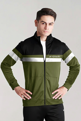 Activewear Fleece Zipper - Olive