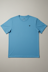 Imported Lycra T Shirt In Zinc