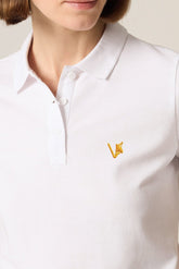 SOFT TOUCH WHITE POLO FOR WOMEN