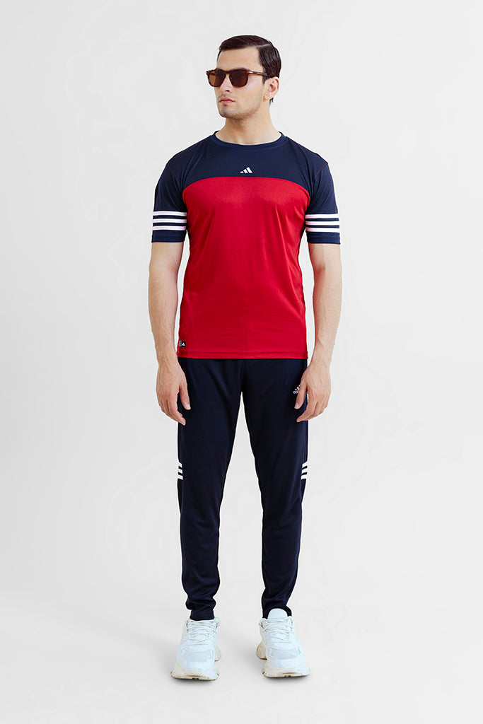 Beautiful Red and Blue Track suit for men in best prices.